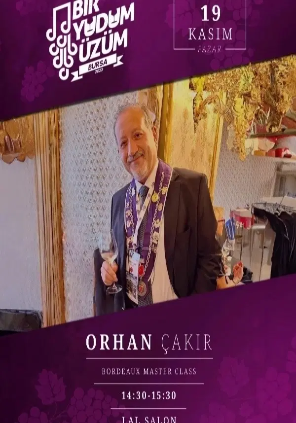 Orhan ÇAKIR ile Bordeaux Master Class