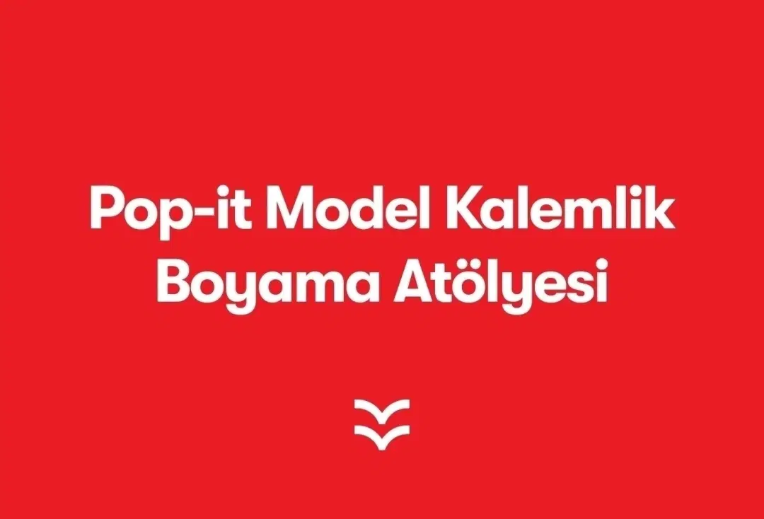 Pop İt Model Kalemlik Boyama Atölyesi