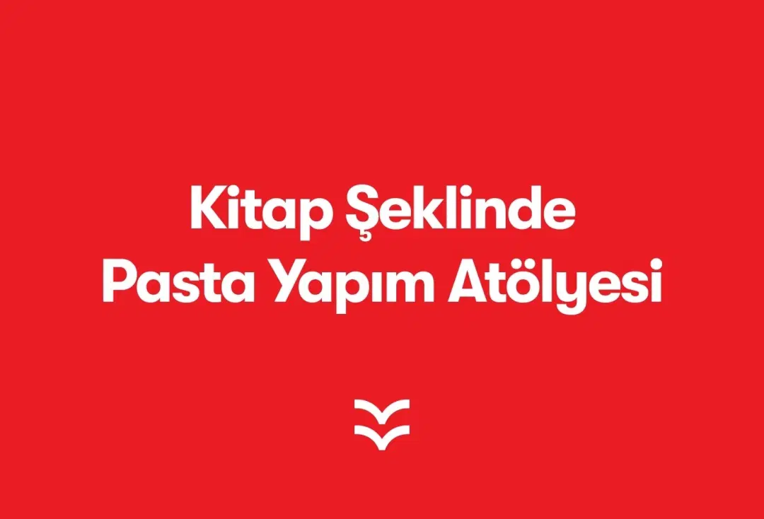 Kitap Şeklinde Pasta Atölyesi