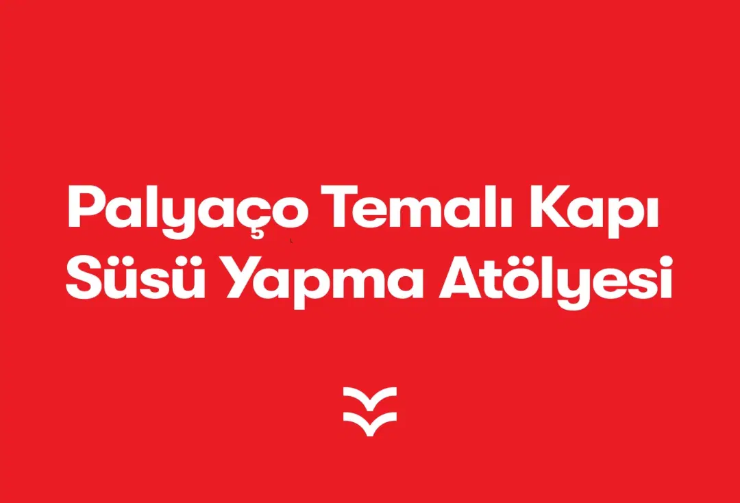 Palyaço Temalı Kapı Süsü Yapma Atölyesi