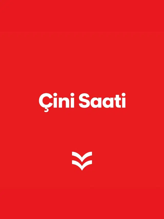Çini Saati
