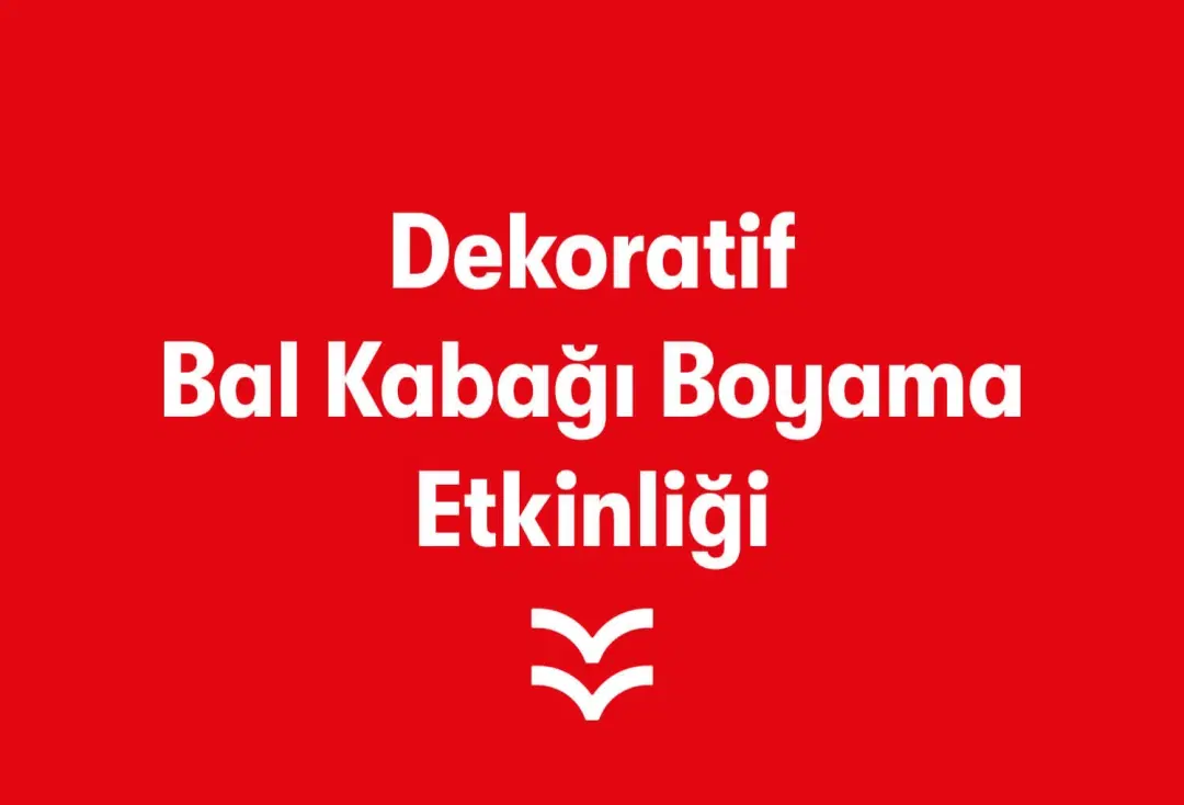 Dekoratif Bal Kabağı Boyama Etkinliği