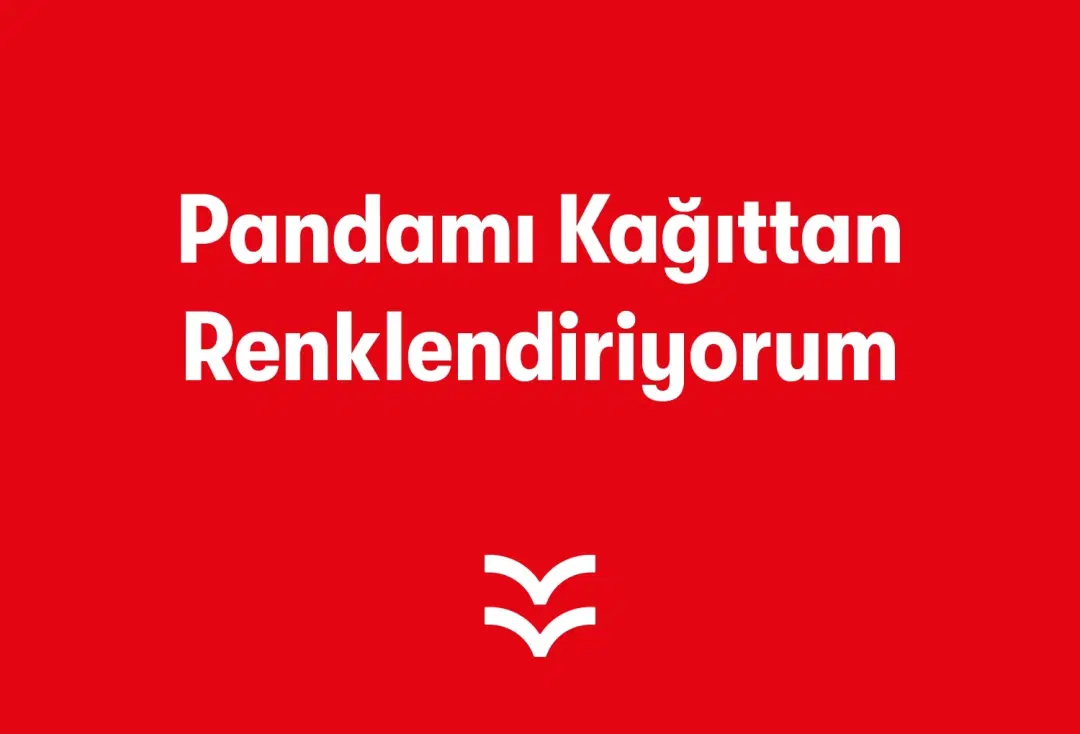 Pandamı Kağıttan Renklendiriyorum
