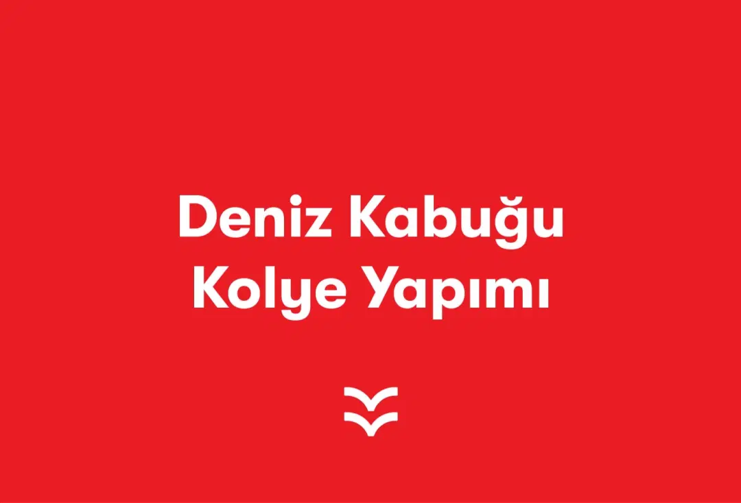 Deniz Kabuğu Kolye Tasarımı