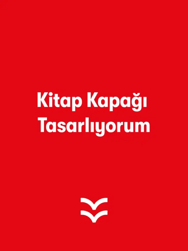 Kitap Kapağı Tasarlıyorum