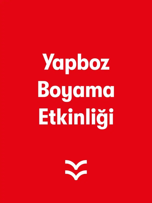 Yapboz Boyama Etkinliği