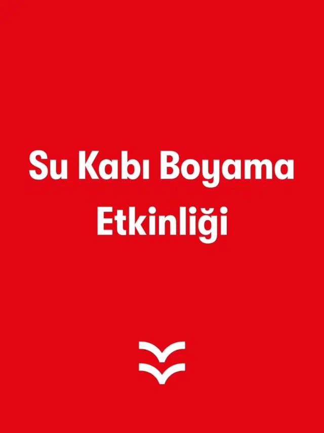 Su Kabı Boyama Etkinliği (4 Ekim Hayvanları Koruma Günü)